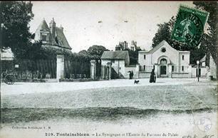 France, Synagogue in Fontainebleau France, Synagogue in Fontainebleau